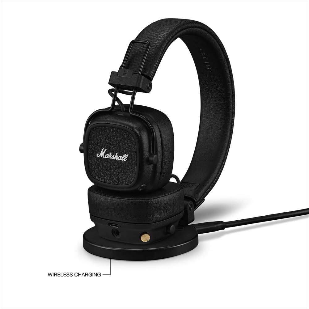 Buy Marshall,Marshall Major V Bluetooth Wireless Headphones – 100H Playtime, Black - Gadcet UK | UK | London | Scotland | Wales| Near Me | Cheap | Pay In 3 | Over-Ear Headphones